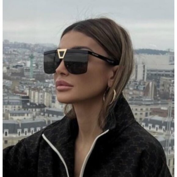 NEW SAINT LAURENT SUNGLASSES SL537 PALACE 001 BLACK EYEWEAR SL 537 PALACE 001 - Picture 1 of 9